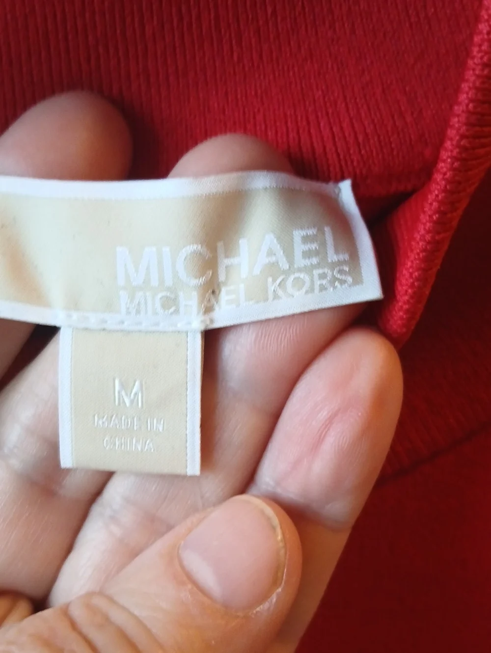 Michael Kors elegant red